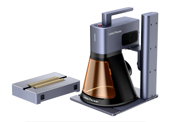 Настольный лазерный гравёр LaserPecker LP2 Plus 10W | 4000 мм/с | Резка до 6 мм