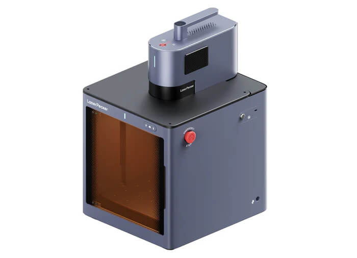 Двухлазерный гравёр LaserPecker LP5 | 20W Fiber + 20W Diode | 10,000 мм/с | Резка металла