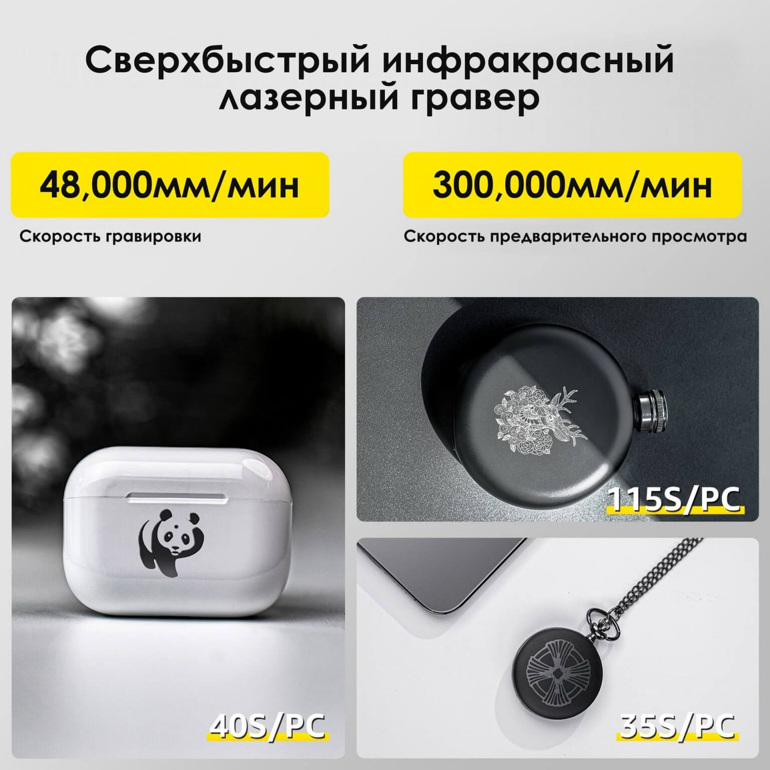 Инфракрасный лазерный гравер LP3