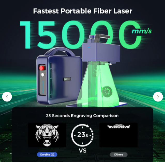 Fiber laser engraver G2 Pro (20W/30W/50W)